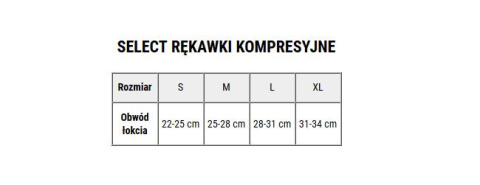 Rękawki kompresyjne Select czarne Rękawki kompresyjne Select czarne